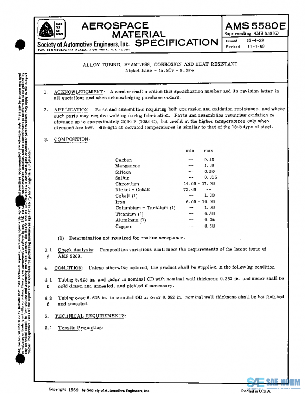 SAE AMS5580E PDF