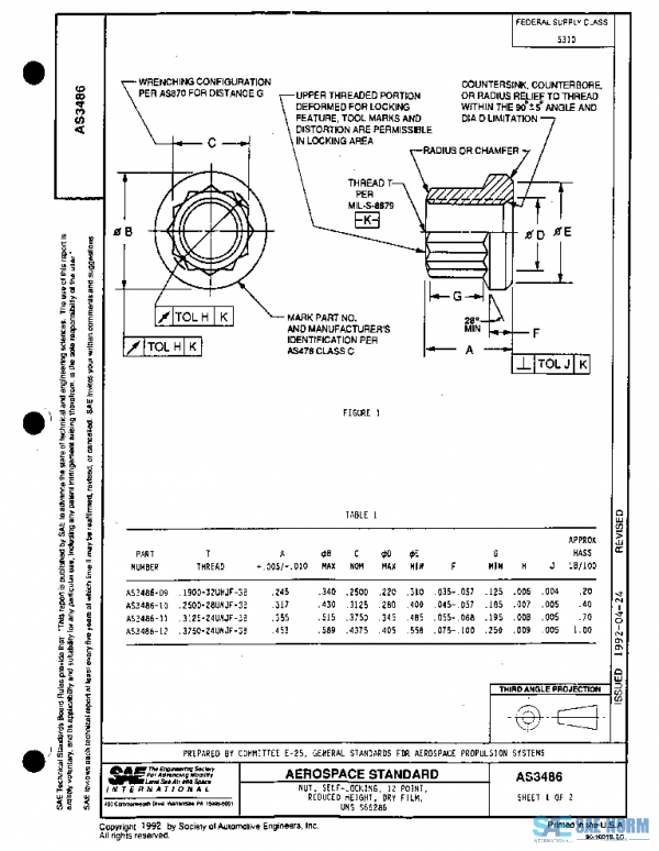 SAE AS3486 PDF