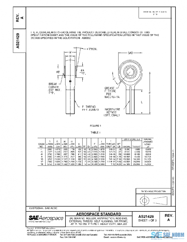 SAE AS21429A PDF SAE AS21429A PDF