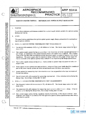 SAE ARP504A PDF