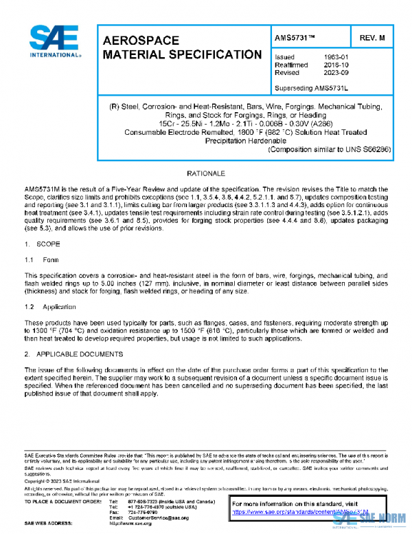 SAE AMS5731M PDF