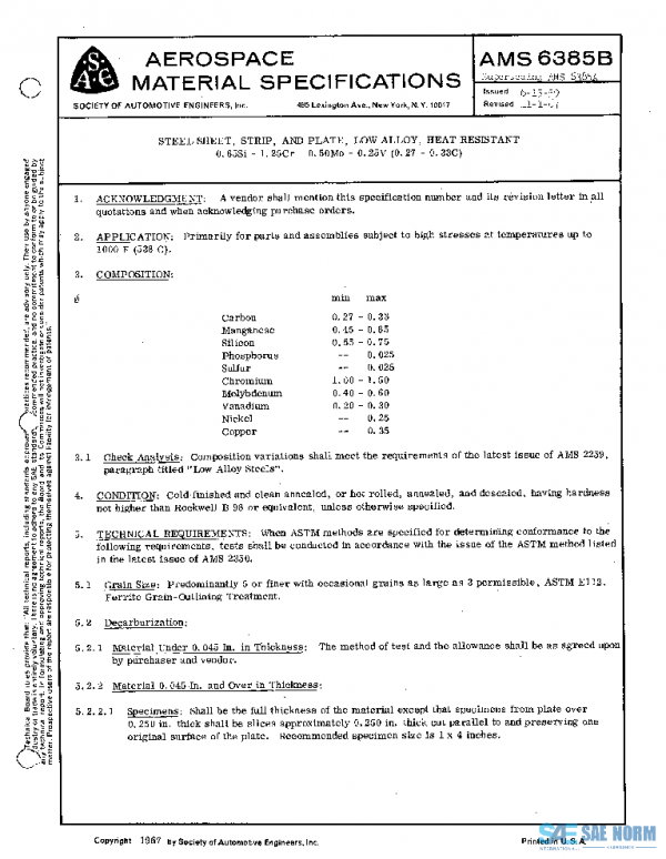 SAE AMS6385B PDF