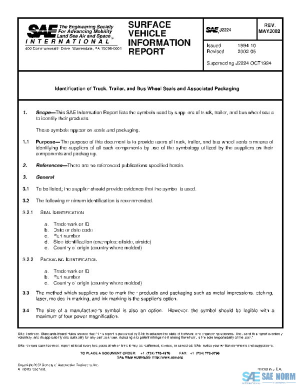 SAE J2224_200205 PDF