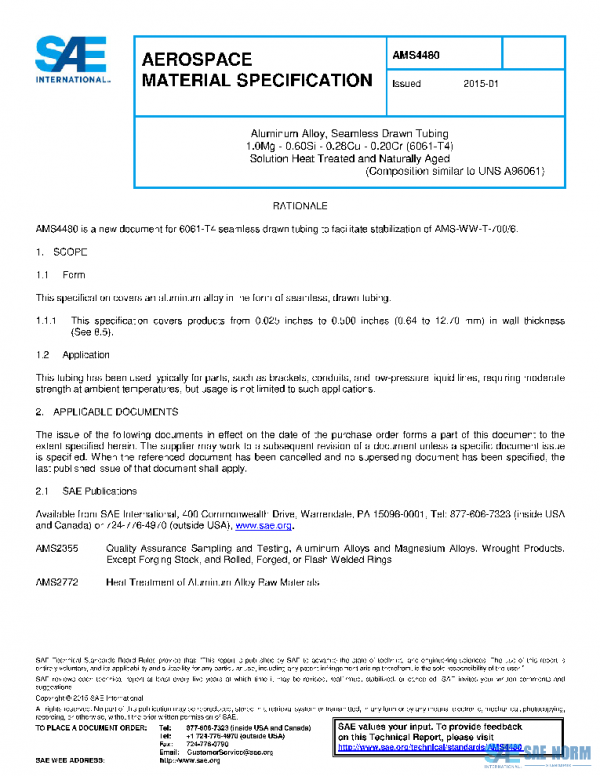 SAE AMS4480 PDF
