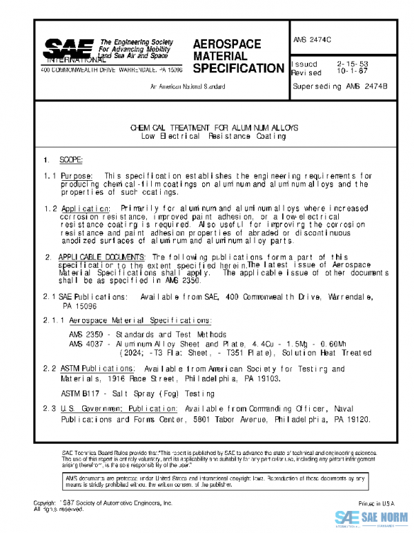 SAE AMS2474C PDF