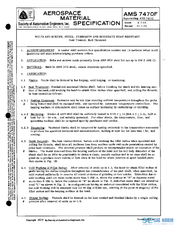 SAE AMS7470F PDF