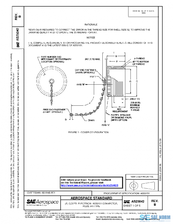 SAE AS25042B PDF SAE AS25042B PDF