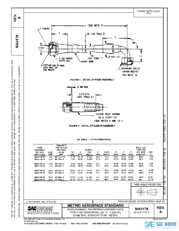 SAE MA2178A PDF SAE MA2178A PDF