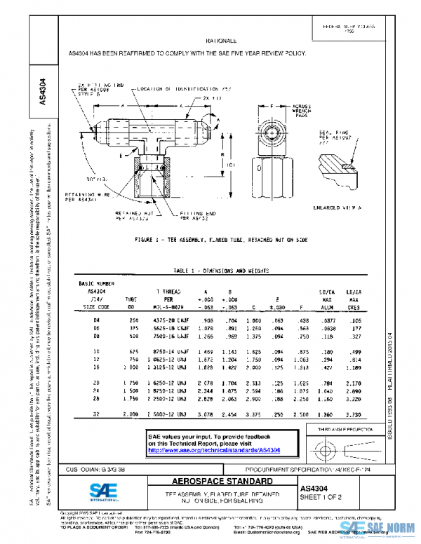 SAE AS4304 PDF