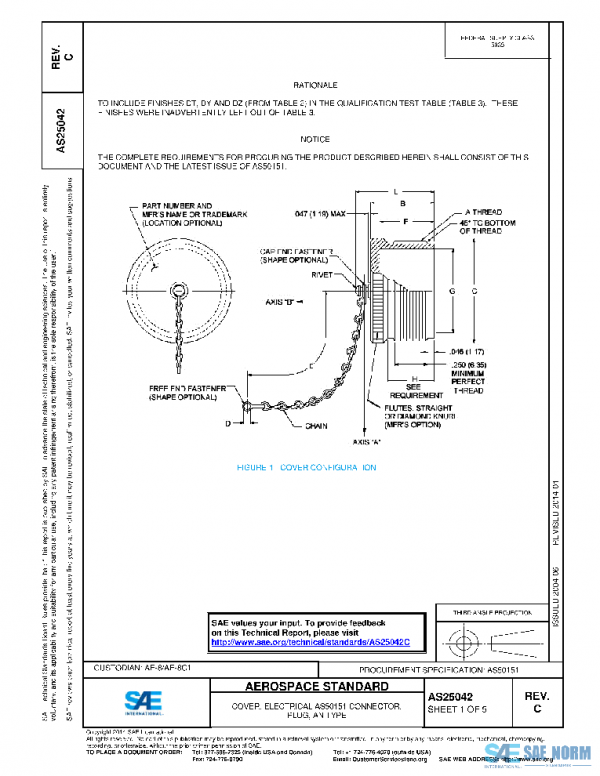 SAE AS25042C PDF
