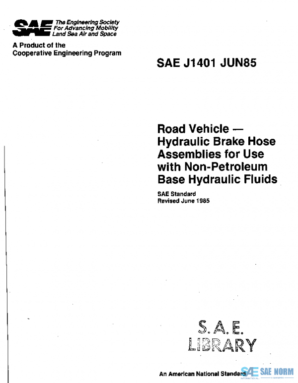 SAE J1401_198506 PDF