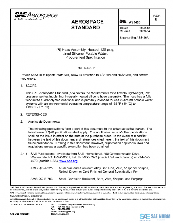 SAE AS5420B PDF