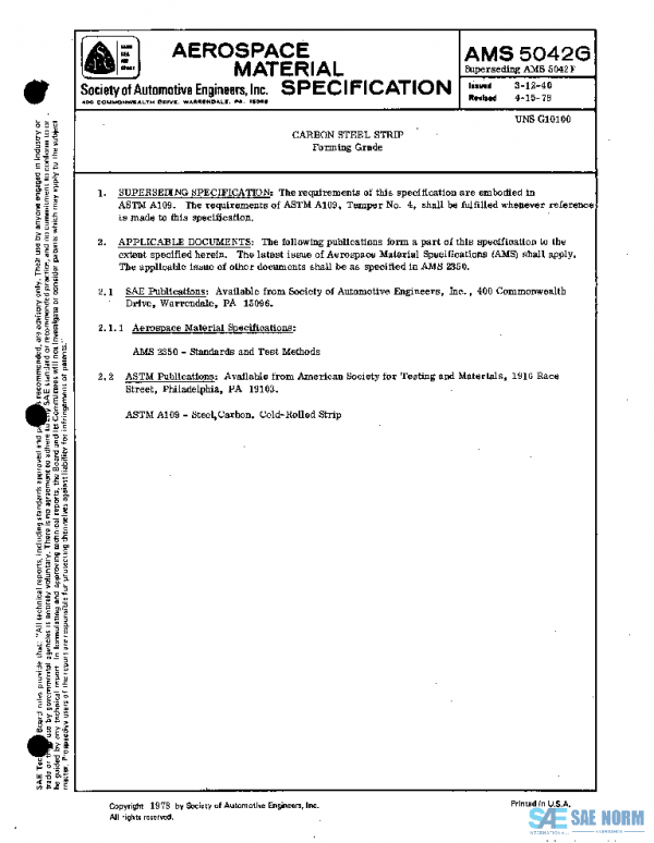 SAE AMS5042G PDF