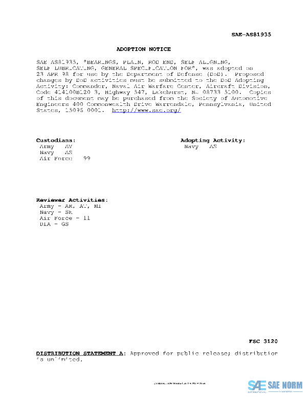 SAE AS81935 PDF SAE AS81935 PDF