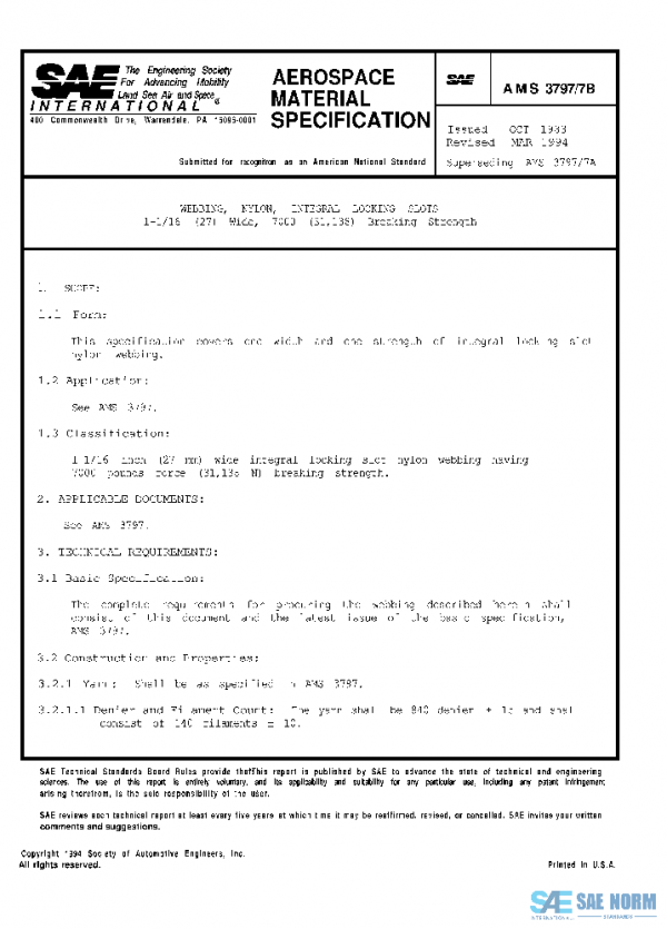 SAE AMS3797/7B PDF