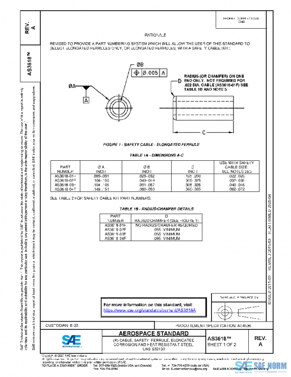 SAE AS3618A PDF