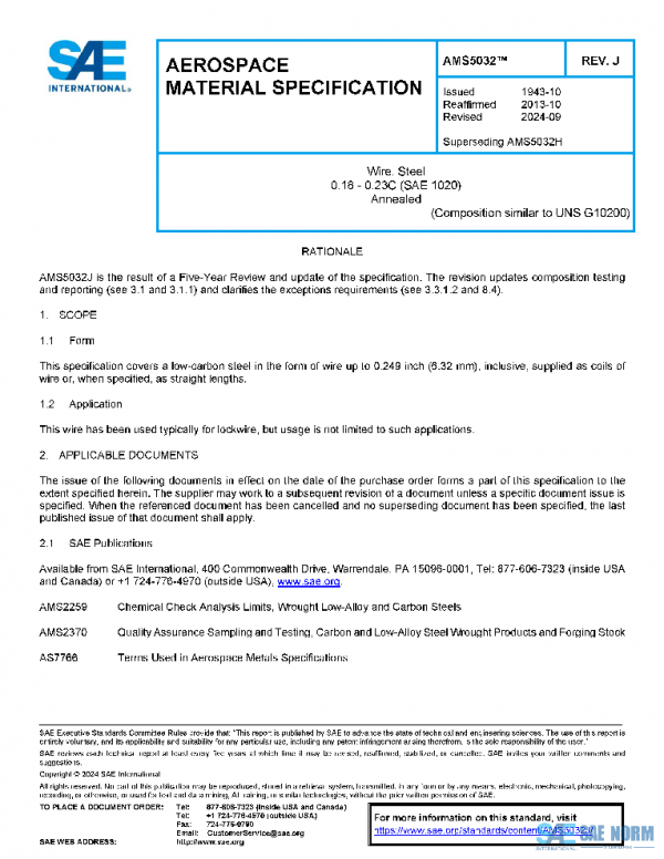 SAE AMS5032J PDF