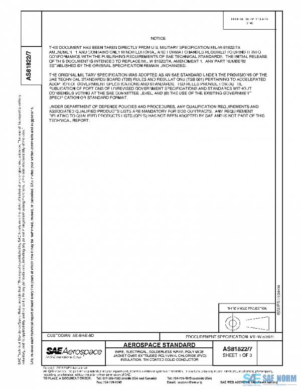 SAE AS81822/7 PDF