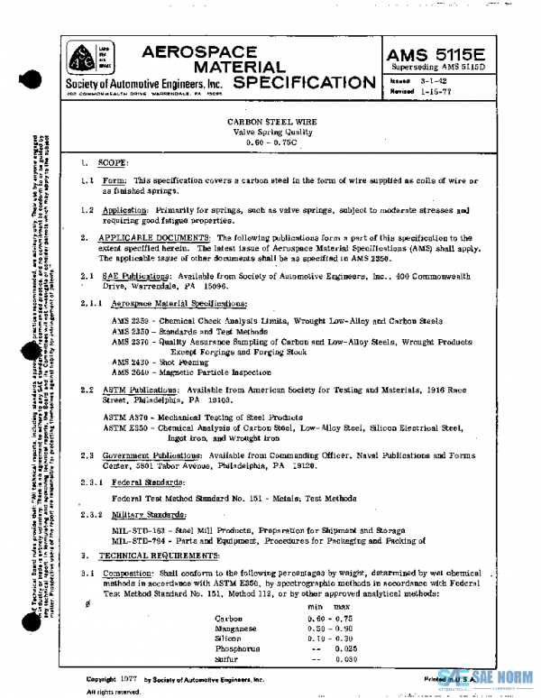 SAE AMS5115E PDF