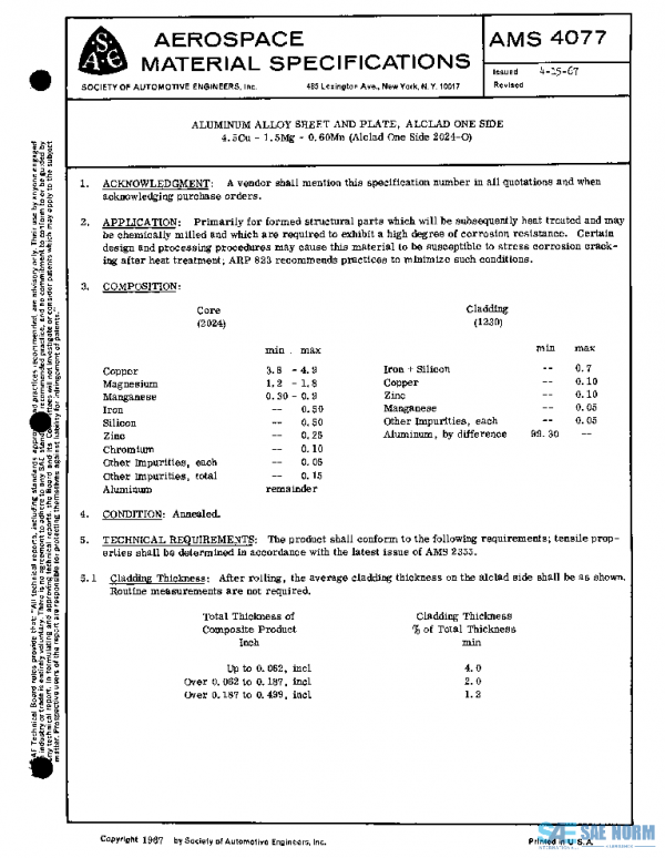 SAE AMS4077 PDF
