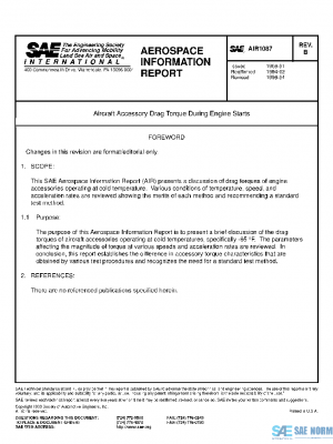 SAE AIR1087B PDF