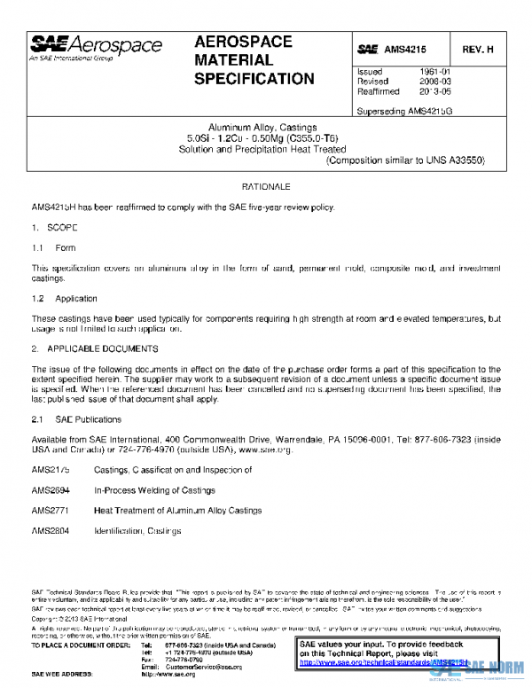 SAE AMS4215H PDF