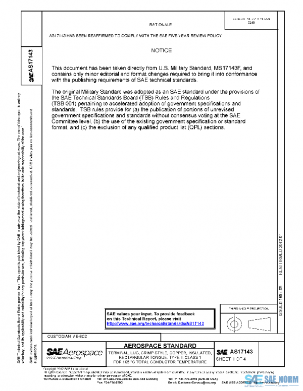 SAE AS17143 PDF