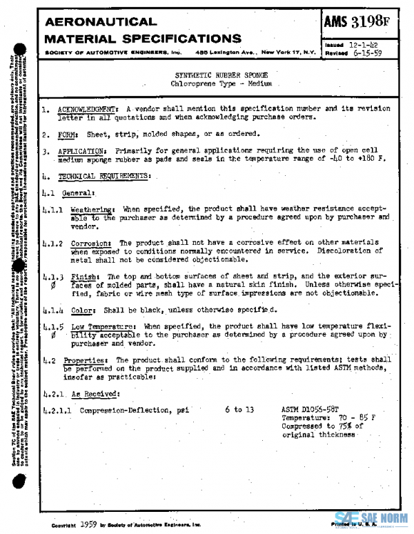 SAE AMS3198F PDF SAE AMS3198F PDF
