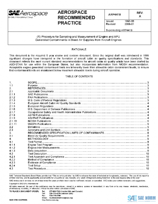SAE ARP4418A PDF