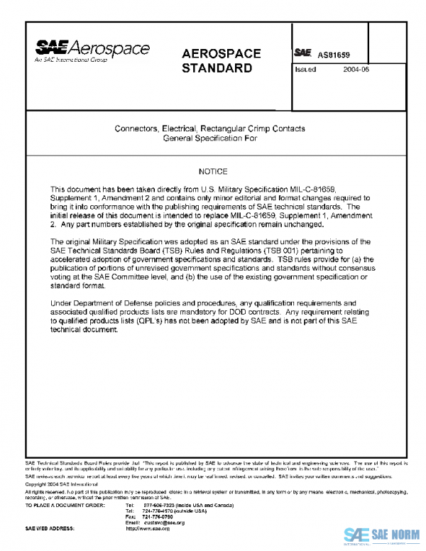 SAE AS81659 PDF SAE AS81659 PDF
