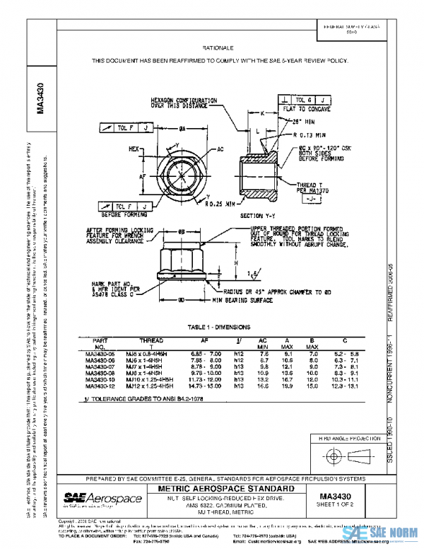 SAE MA3430 PDF