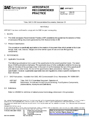 SAE ARP1987/1 PDF