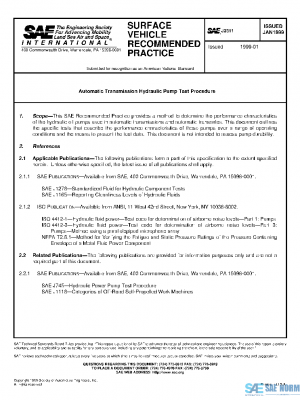 SAE J2311_199901 PDF