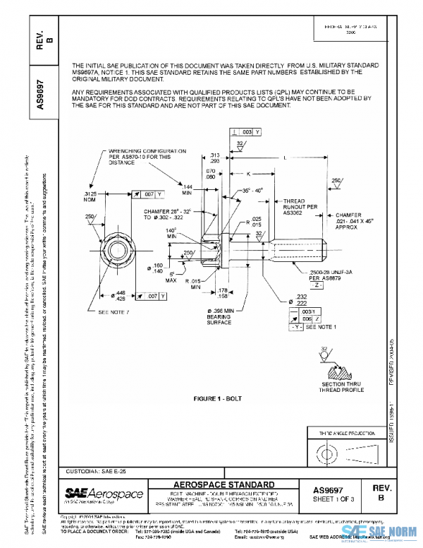 SAE AS9697B PDF