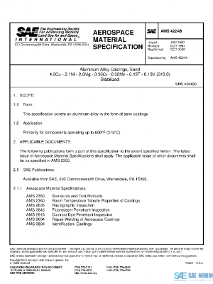 SAE AMS4224B PDF