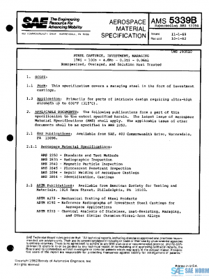 SAE AMS5339B PDF