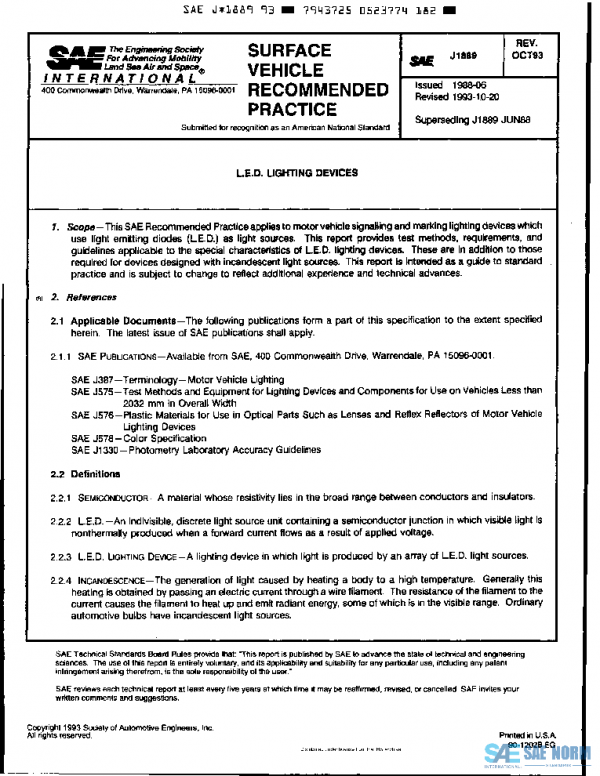 SAE J1889_199310 PDF