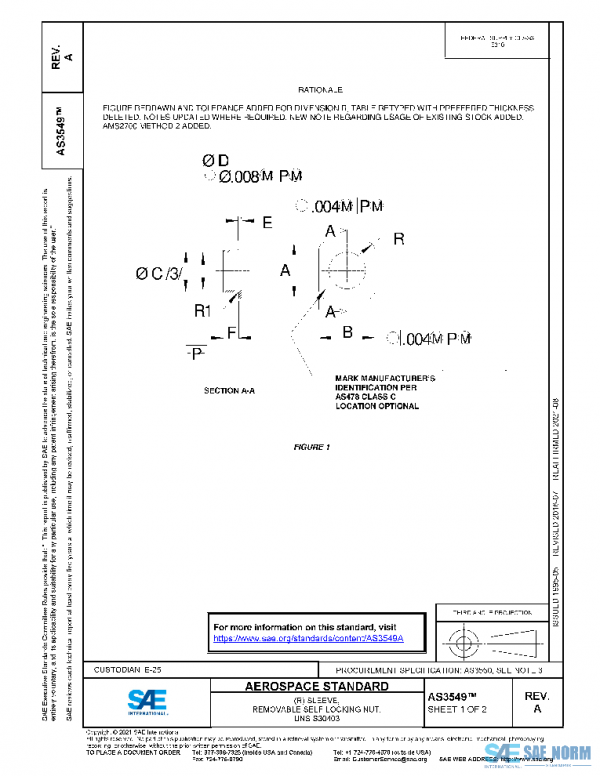 SAE AS3549A PDF SAE AS3549A PDF