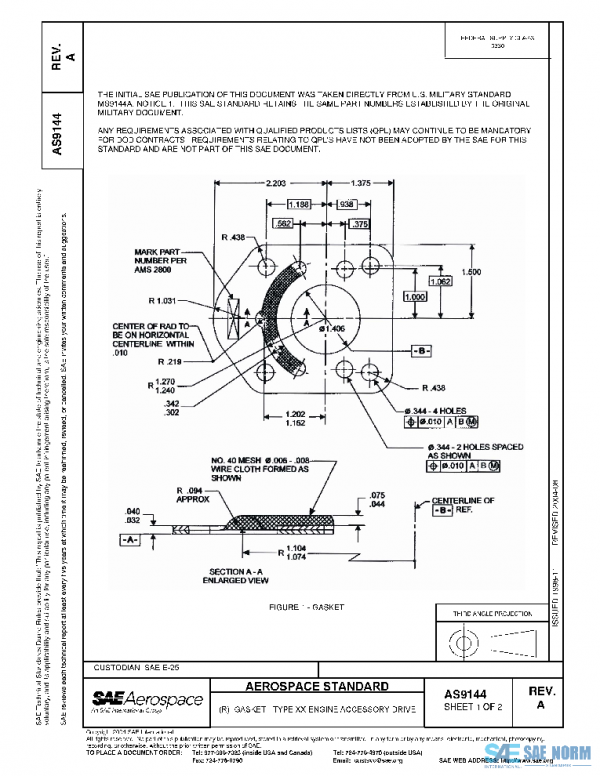 SAE AS9144A PDF