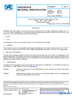 SAE AMS5595H PDF