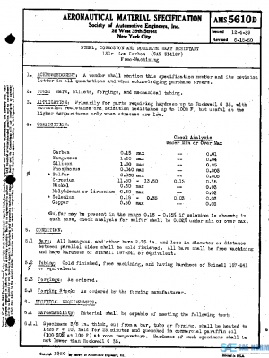 SAE AMS5610D PDF