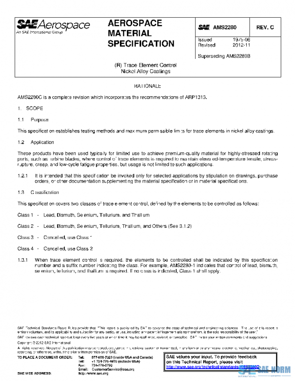 SAE AMS2280C PDF SAE AMS2280C PDF