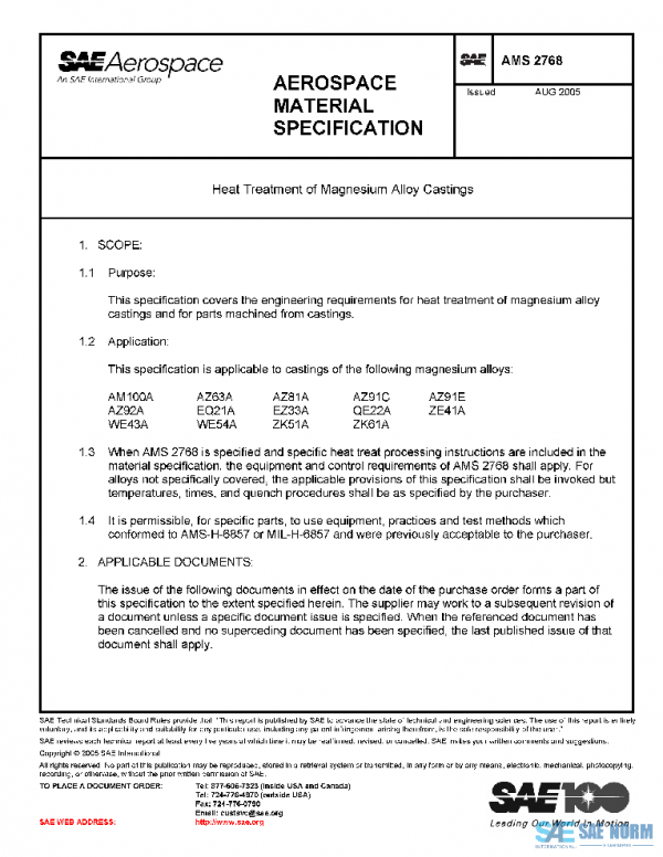 SAE AMS2768 PDF