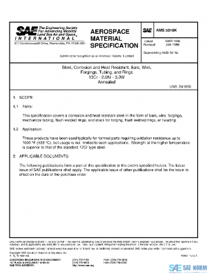 SAE AMS5616K PDF