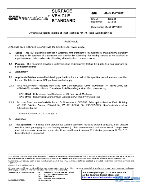 SAE J1454_201205 PDF