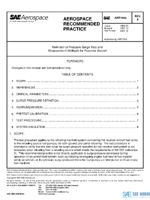 SAE ARP1665A PDF