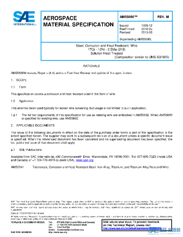 SAE AMS5690M PDF
