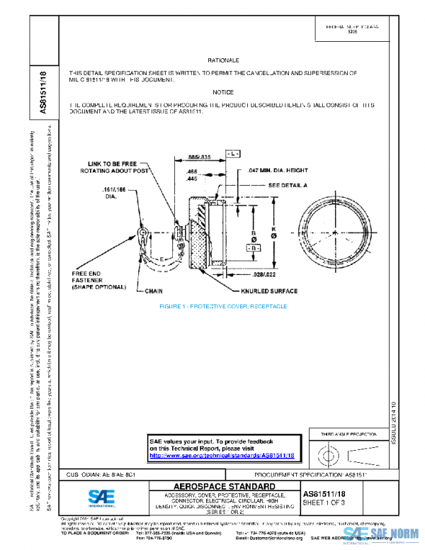 SAE AS81511/18 PDF SAE AS81511/18 PDF
