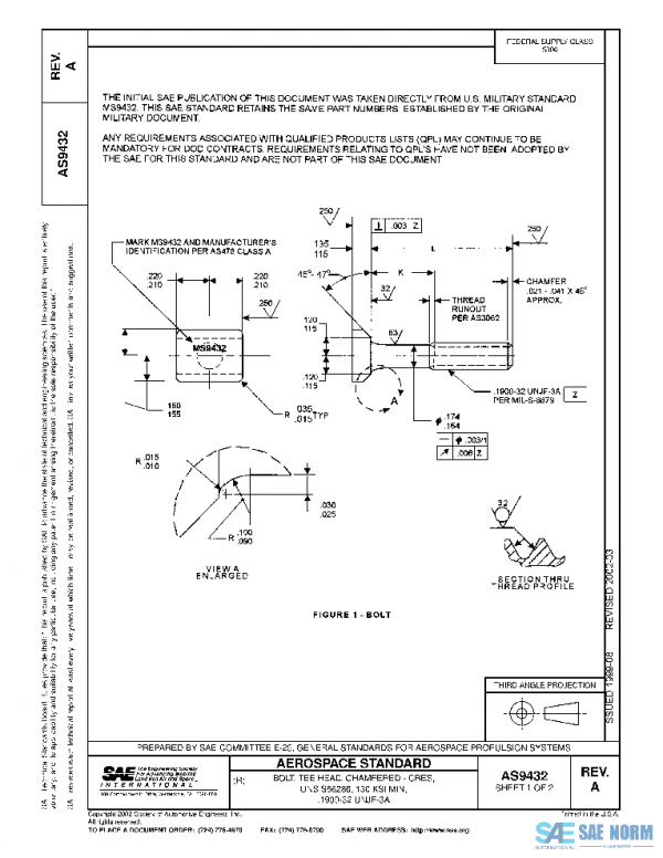 SAE AS9432A PDF SAE AS9432A PDF
