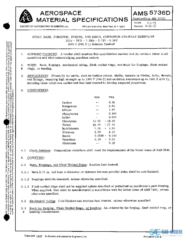 SAE AMS5736D PDF